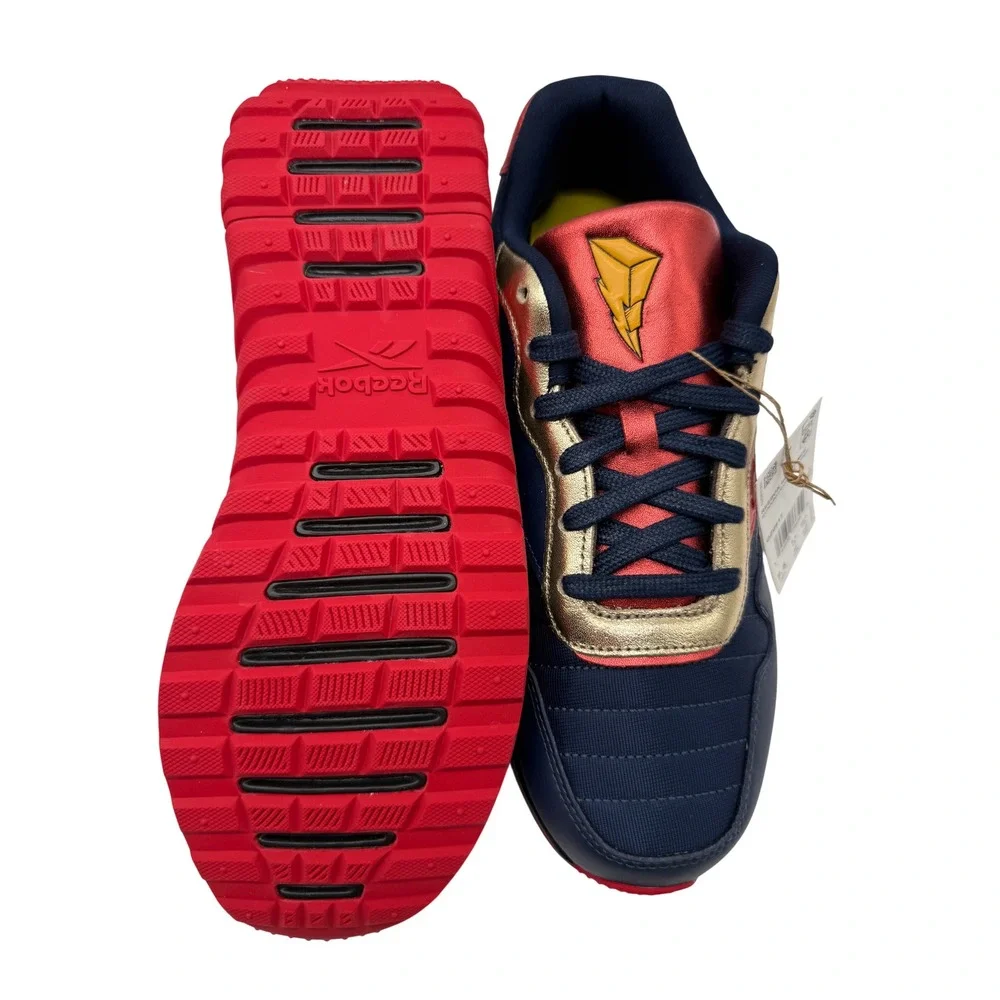 Reebok Heritance Power Rangers Shoes Mens 7.5 Blue New GZ0917 Sneakers